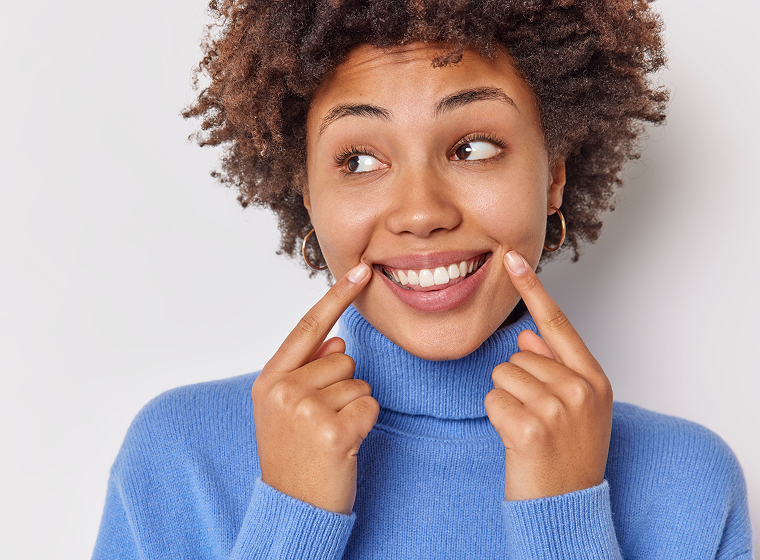 smiling woman